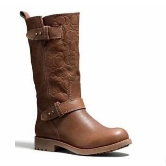 Coach Shoes - 🆕Coach Leather Boots